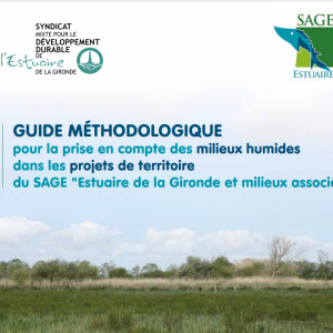 GUIDE MéTHODOLOGIQUE pour la prise en compte des milieux humides dans les projets de territoire du SAGE "Estuaire de la Gironde et milieux associés"